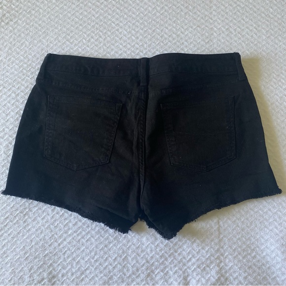 Black Gap Denim Cutoff Shorts - Picture 2 of 4